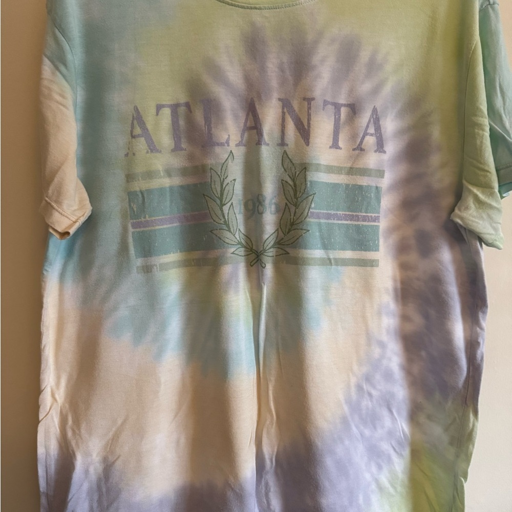 2/4$ Show Me Your MuMu Tie-Dye Atlanta Tee